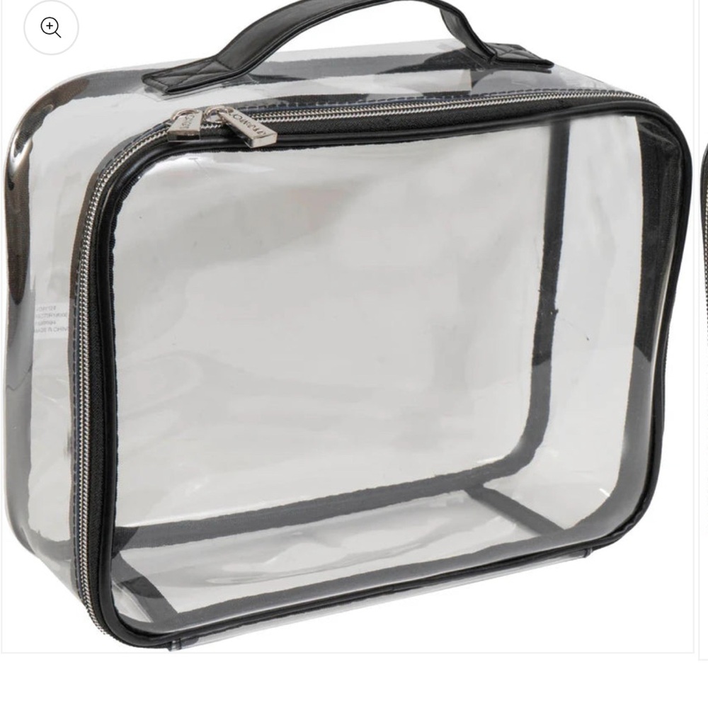 Joan & David Quilted 4 Piece Clear Cosmetic Bag Set - Picture 7 of 8